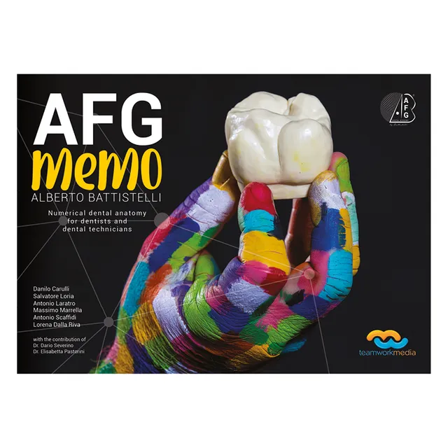 Teamwork Media AFG Memo libro odontotecnica modellazione denti