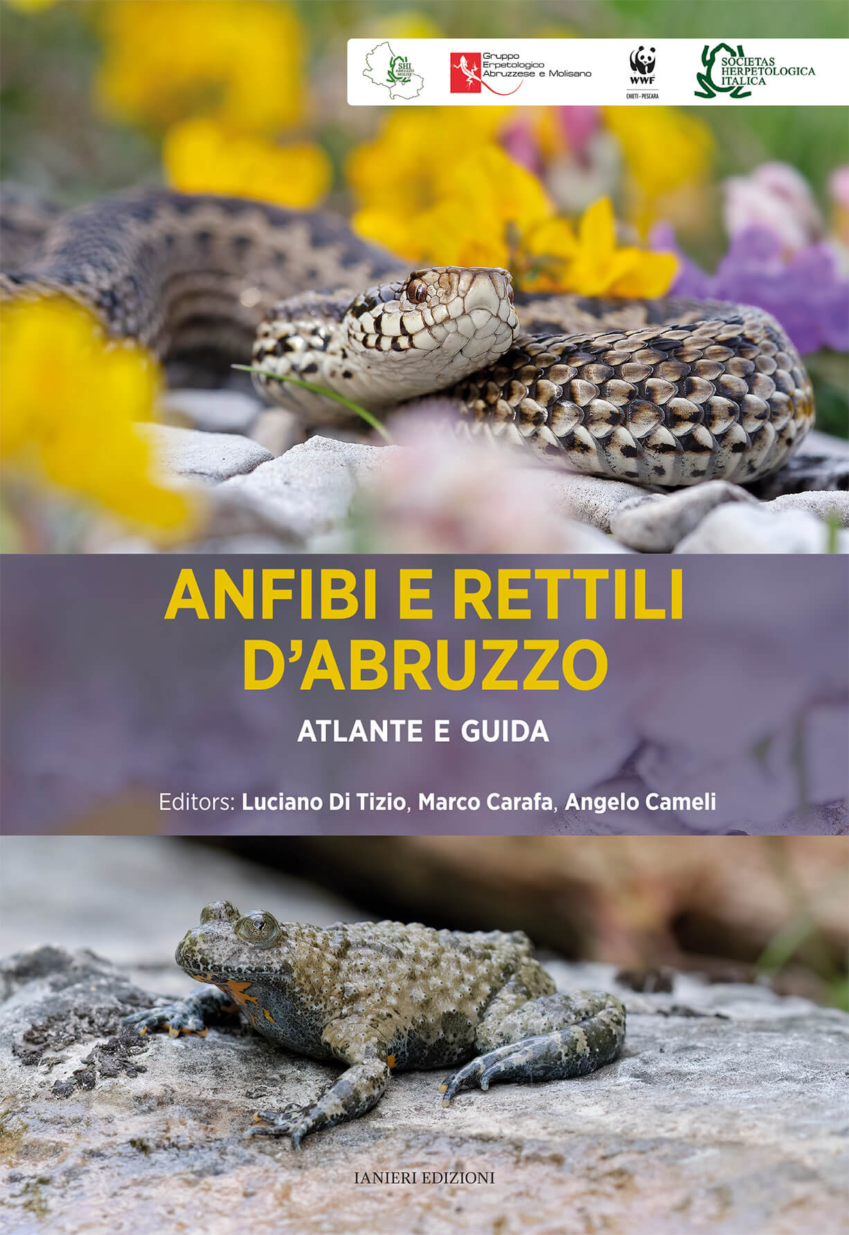 Ianieri Anfibi e rettili d’Abruzzo atlante guida fauna