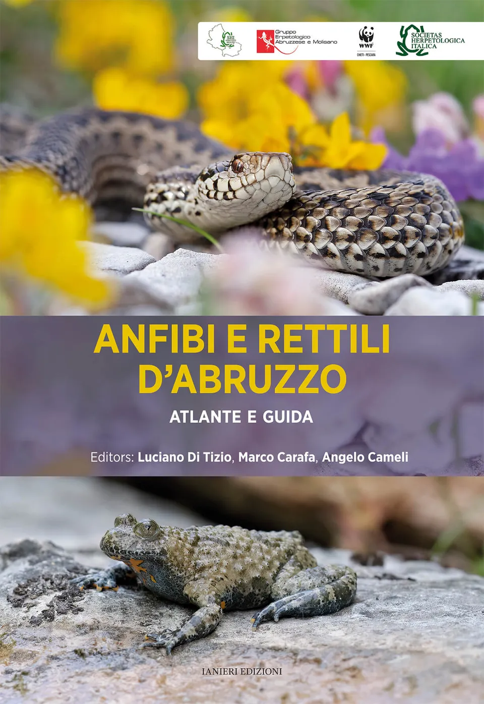 Ianieri Anfibi e rettili d’Abruzzo atlante guida fauna