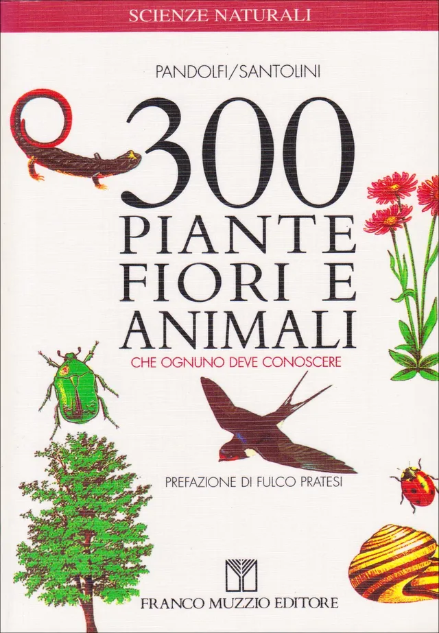 Ricca Editore 300 piante animali libro natura da conoscere