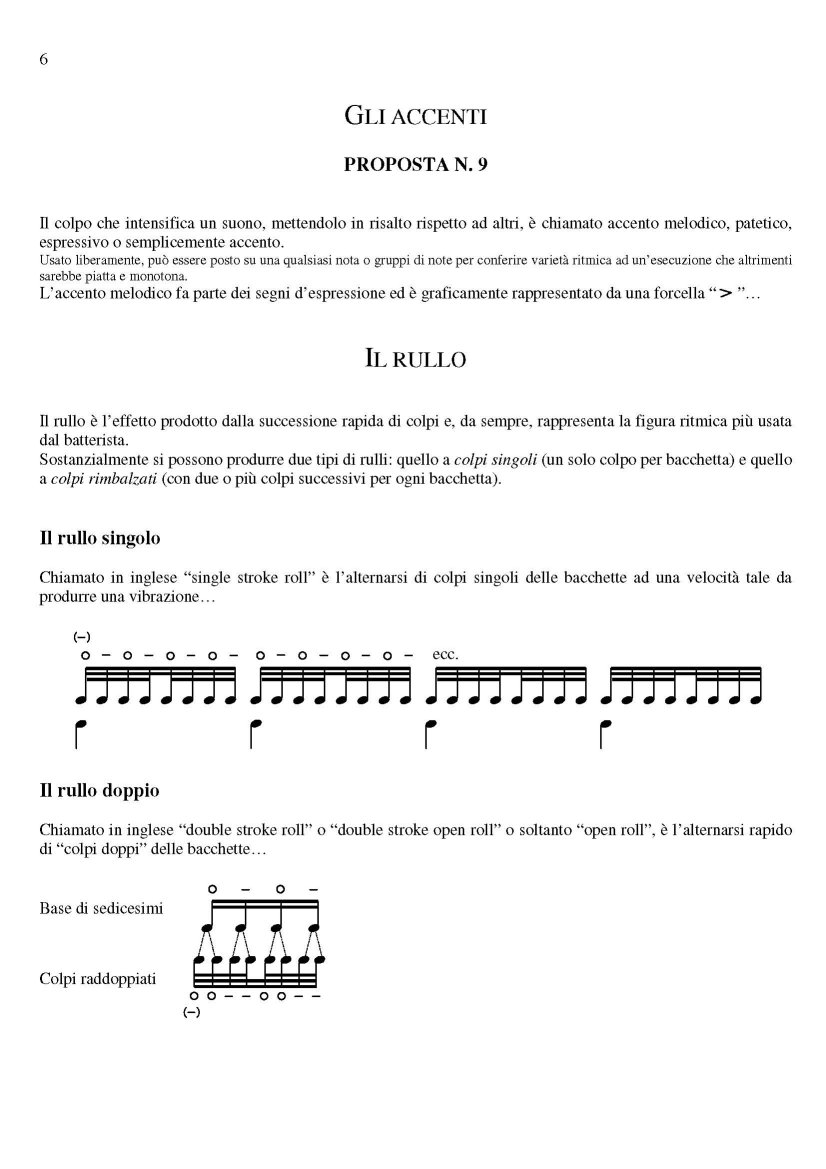 Manna Edizioni Drum Driver metodo batteria completo
