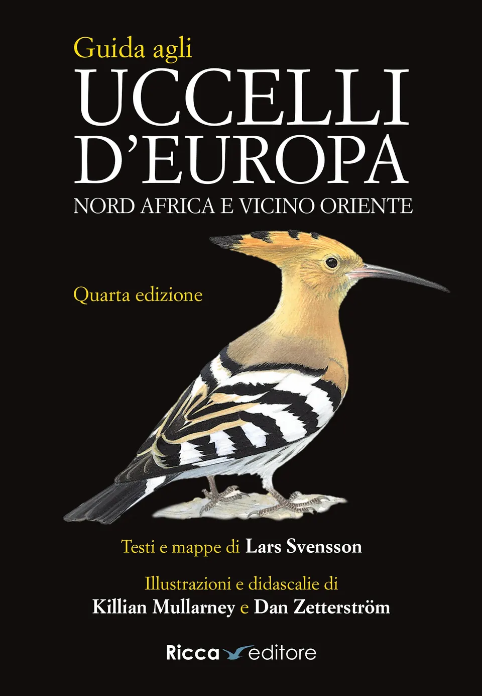 Ricca Birdwatching Guida uccelli d'Europa libro quarta edizione