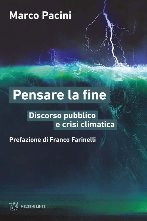 Meltemi Linee Pensare la fine libro saggio