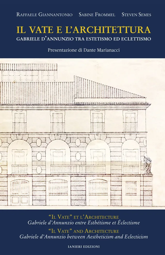 Ianieri Saggi dannunziani Il vate e l’architettura libro D’Annunzio