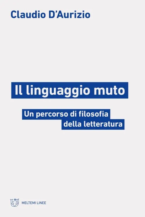 Meltemi Linee Il linguaggio muto libro filosofia