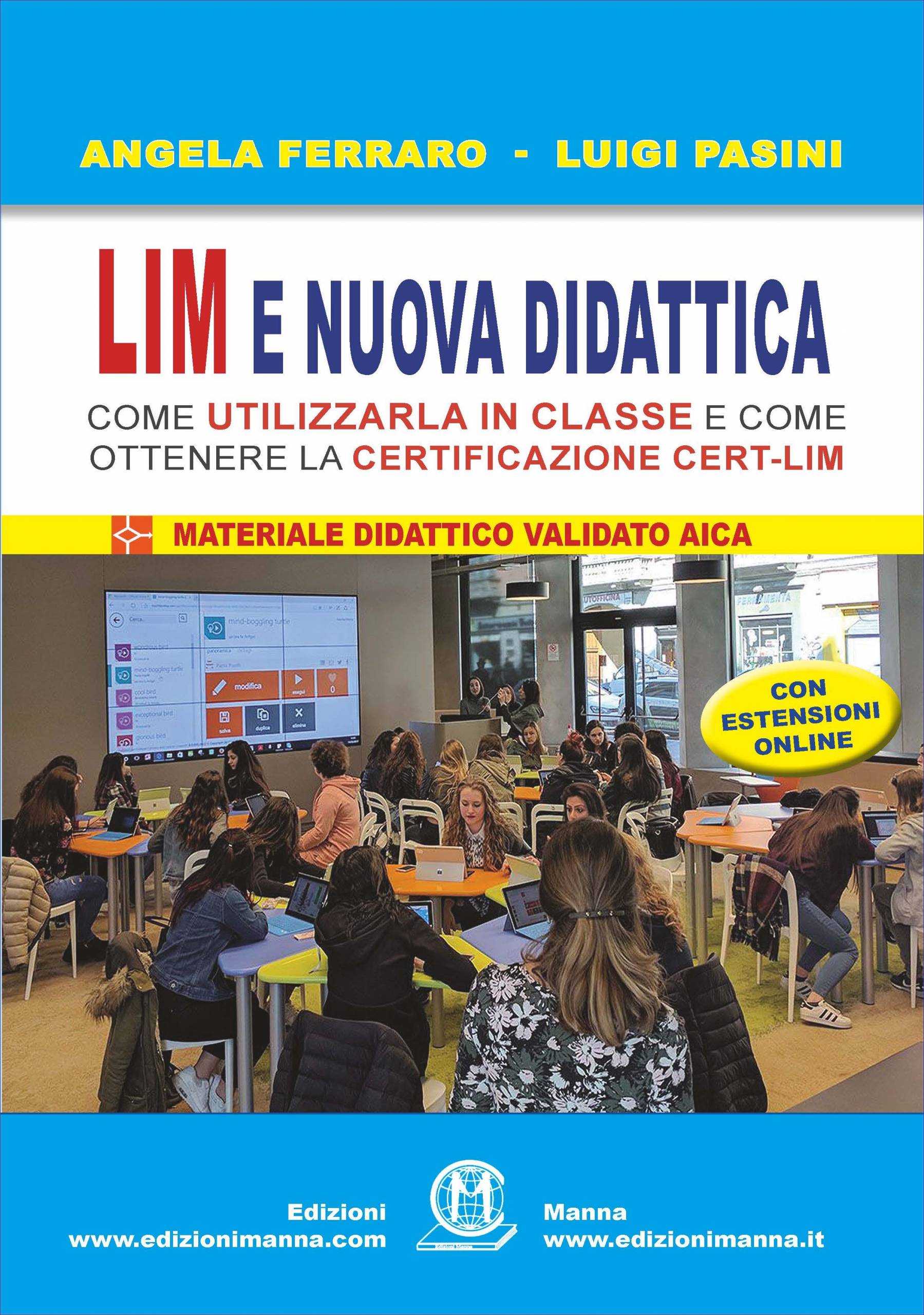 Manna Edizioni LIM e nuova didattica libro CERT-LIM