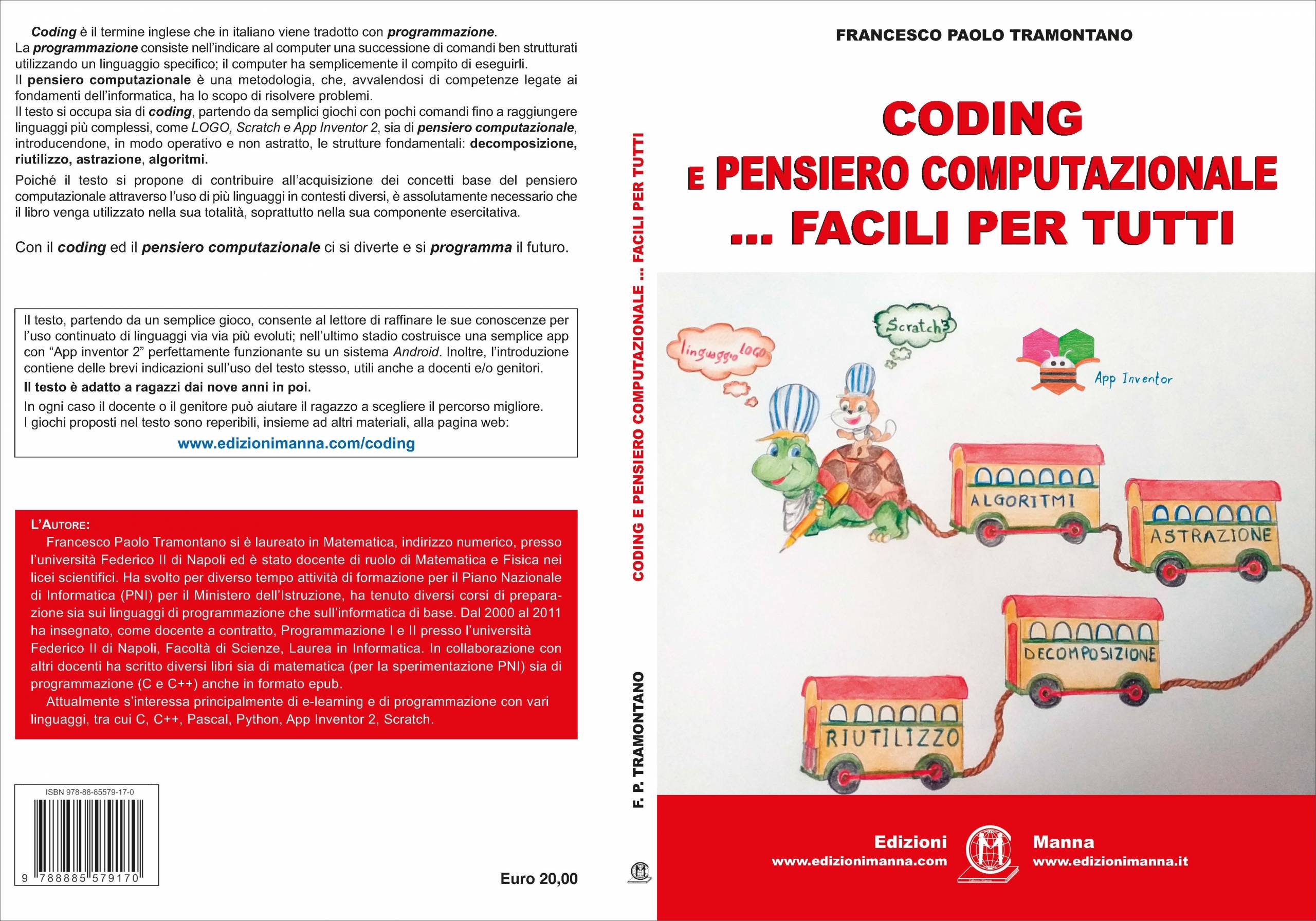Manna Coding e pensiero computazionale libro Scratch 9 anni