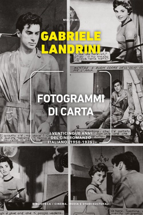 Meltemi Biblioteca Fotogrammi di carta libro cinema