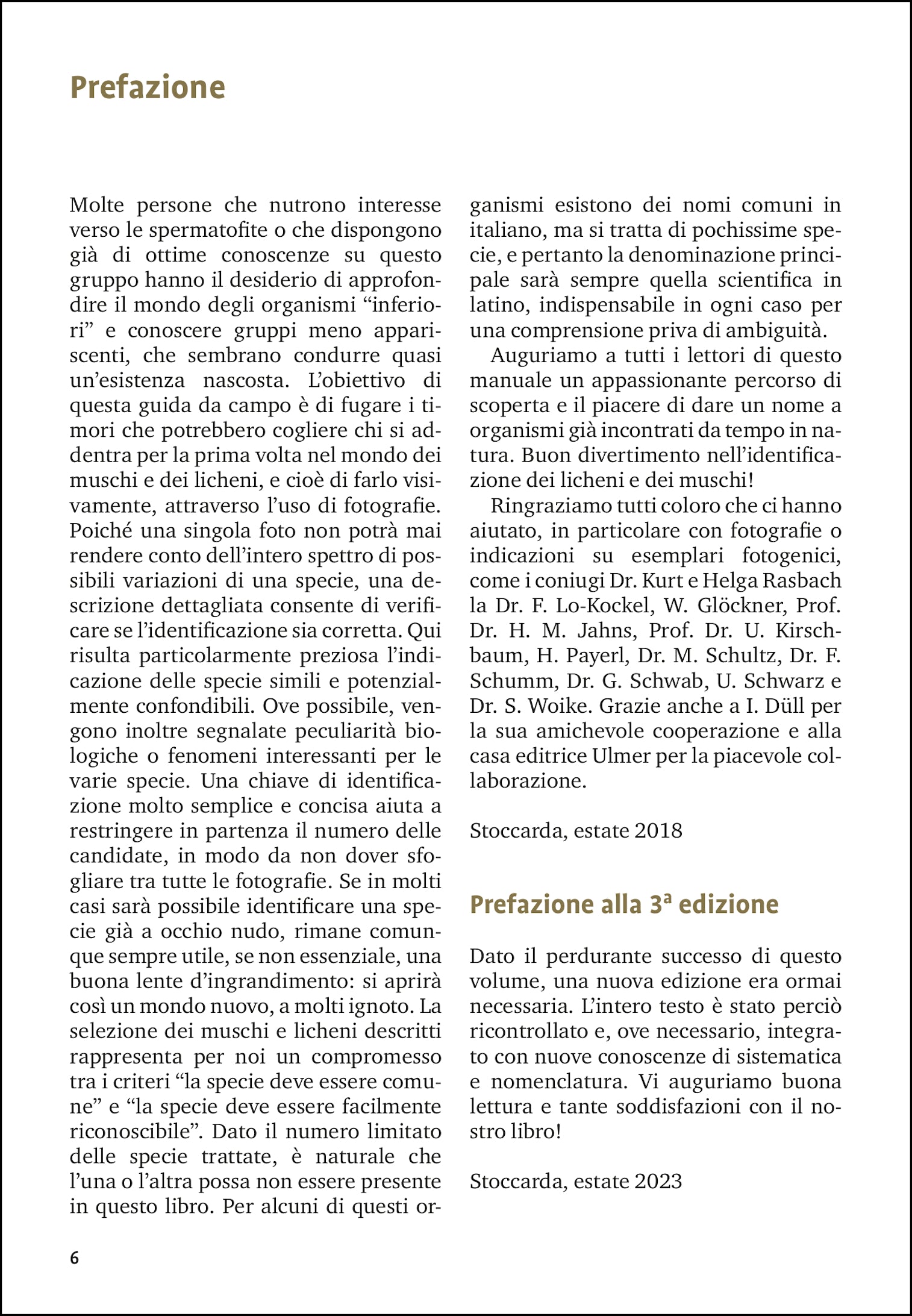 Ricca Editore Botanica Licheni e muschi guida 290 specie foto