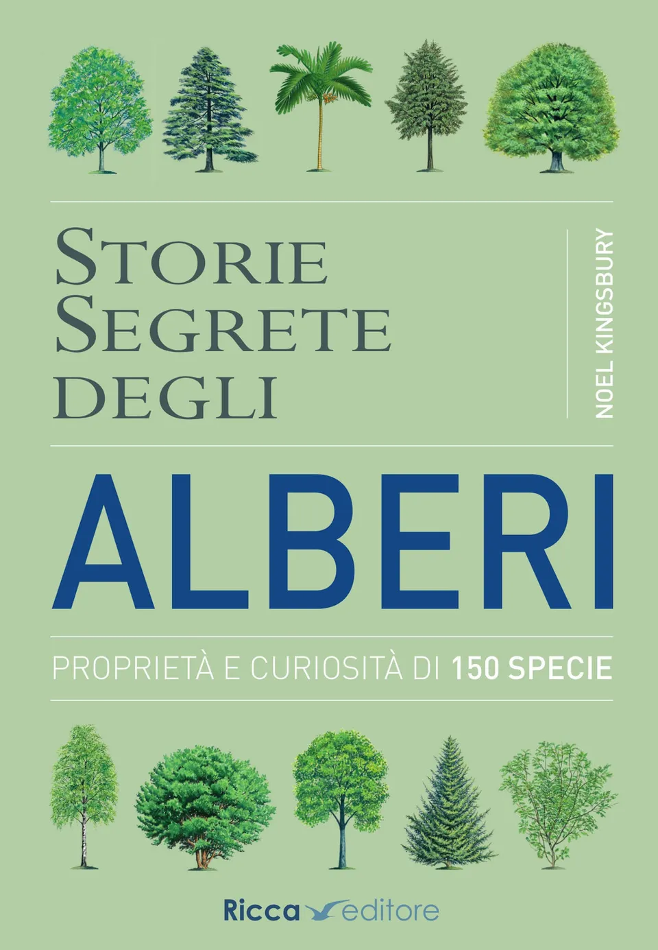 Ricca Editore Storie segrete degli alberi libro 150 specie