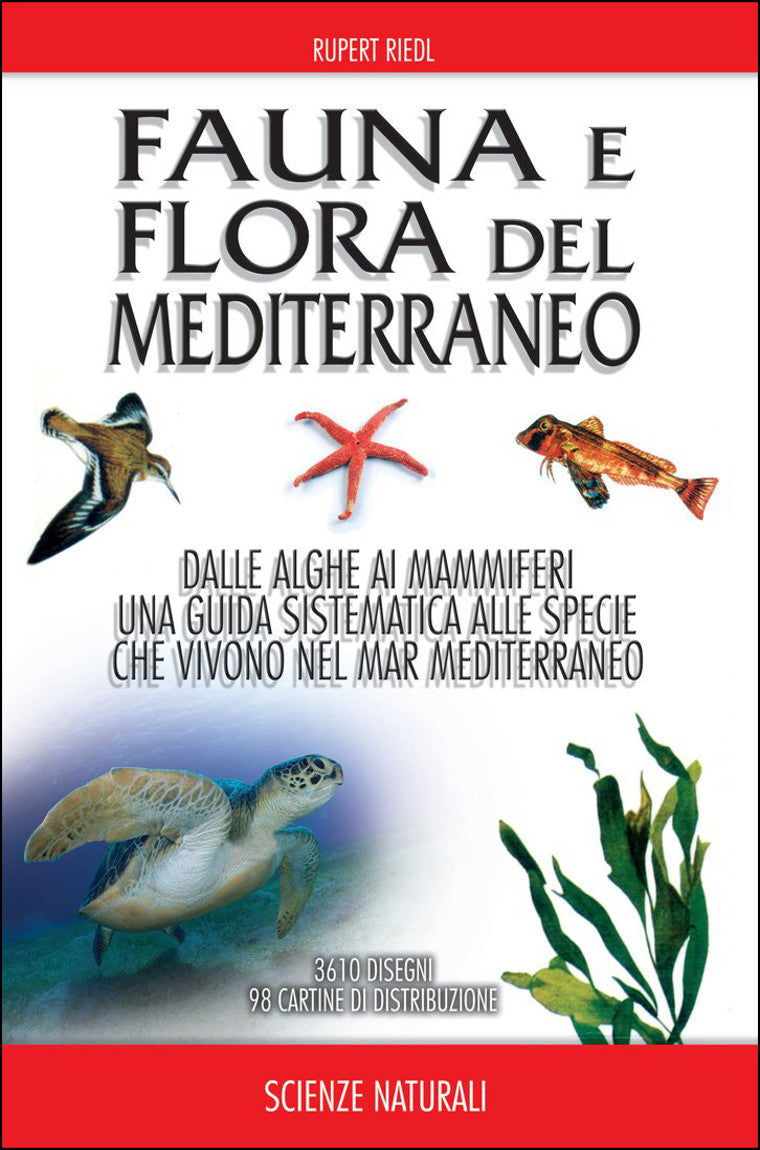 Ricca Editore Fauna e flora Mediterraneo libro sistematico