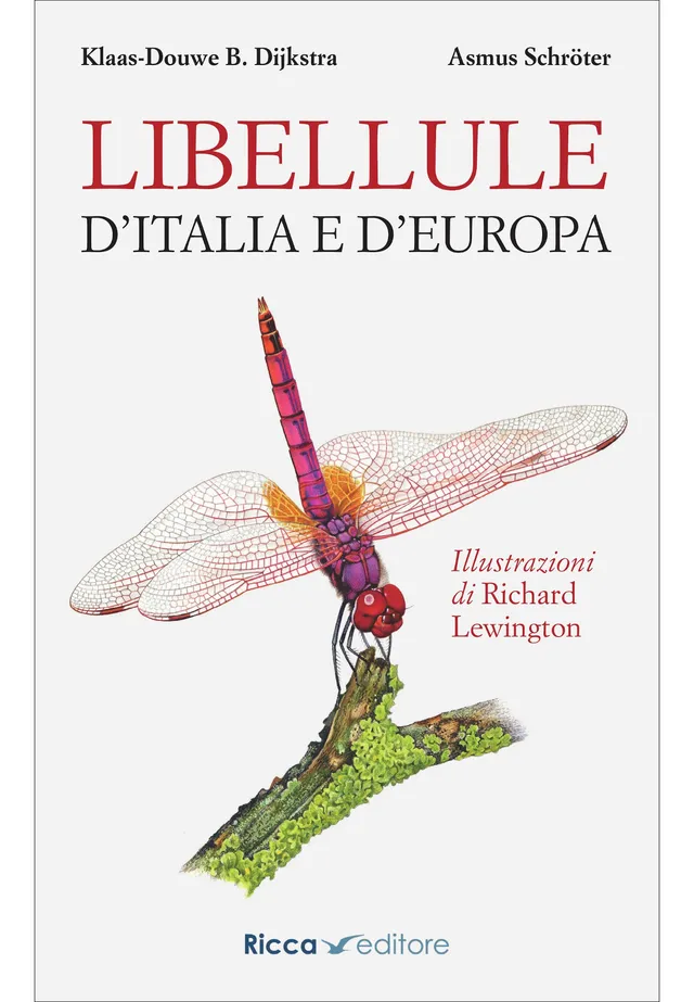 Ricca Editore Libellule d'Italia e d'Europa guida insetti 160 specie