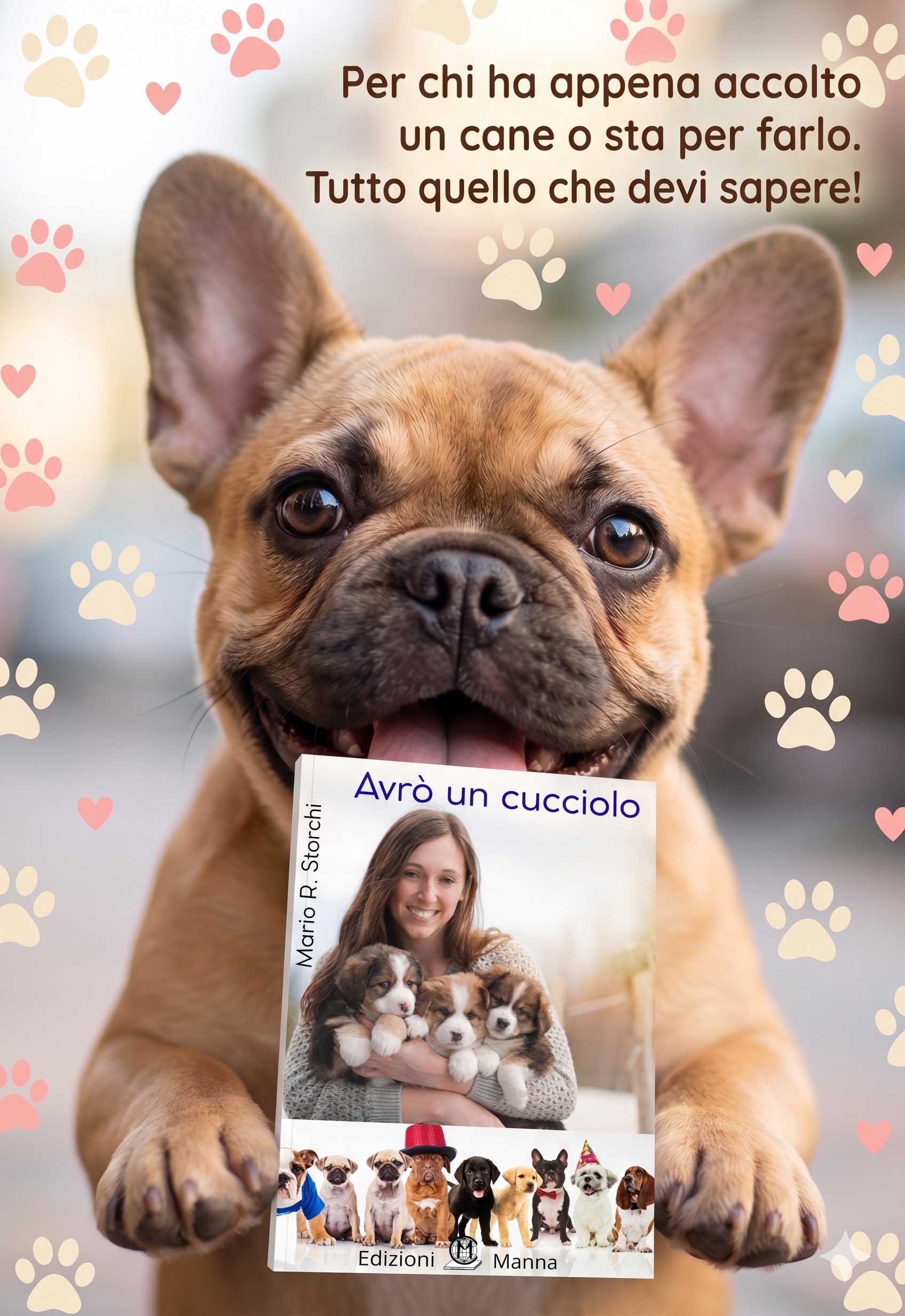Manna Edizioni Cani Avrò un cucciolo libro razza alimentazione