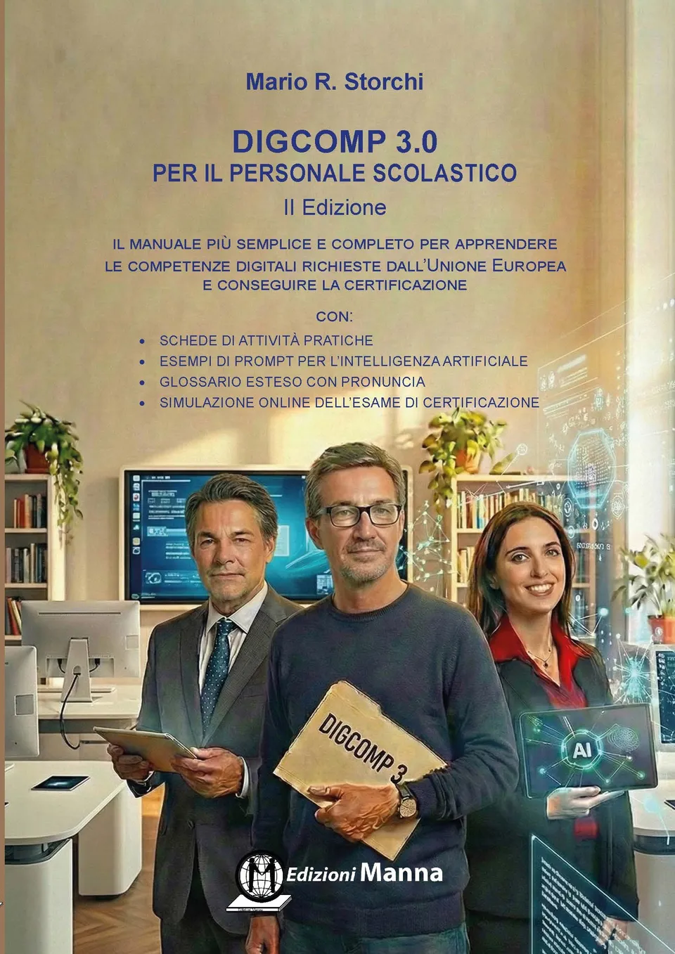 Manna DigComp 3.0 personale scolastico manuale II Edizione IA