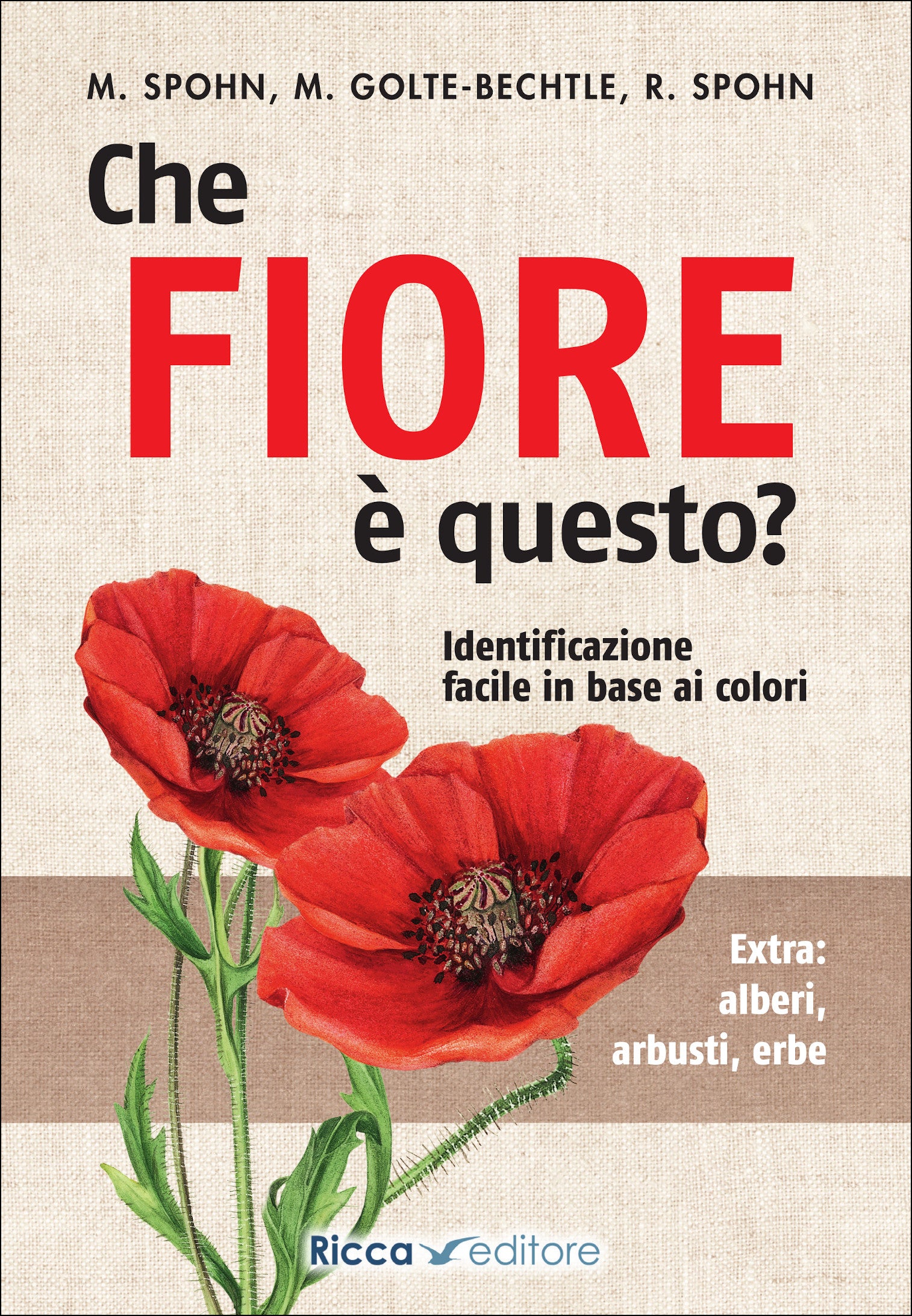 Ricca Editore Che fiore è questo? guida fiori 870 piante