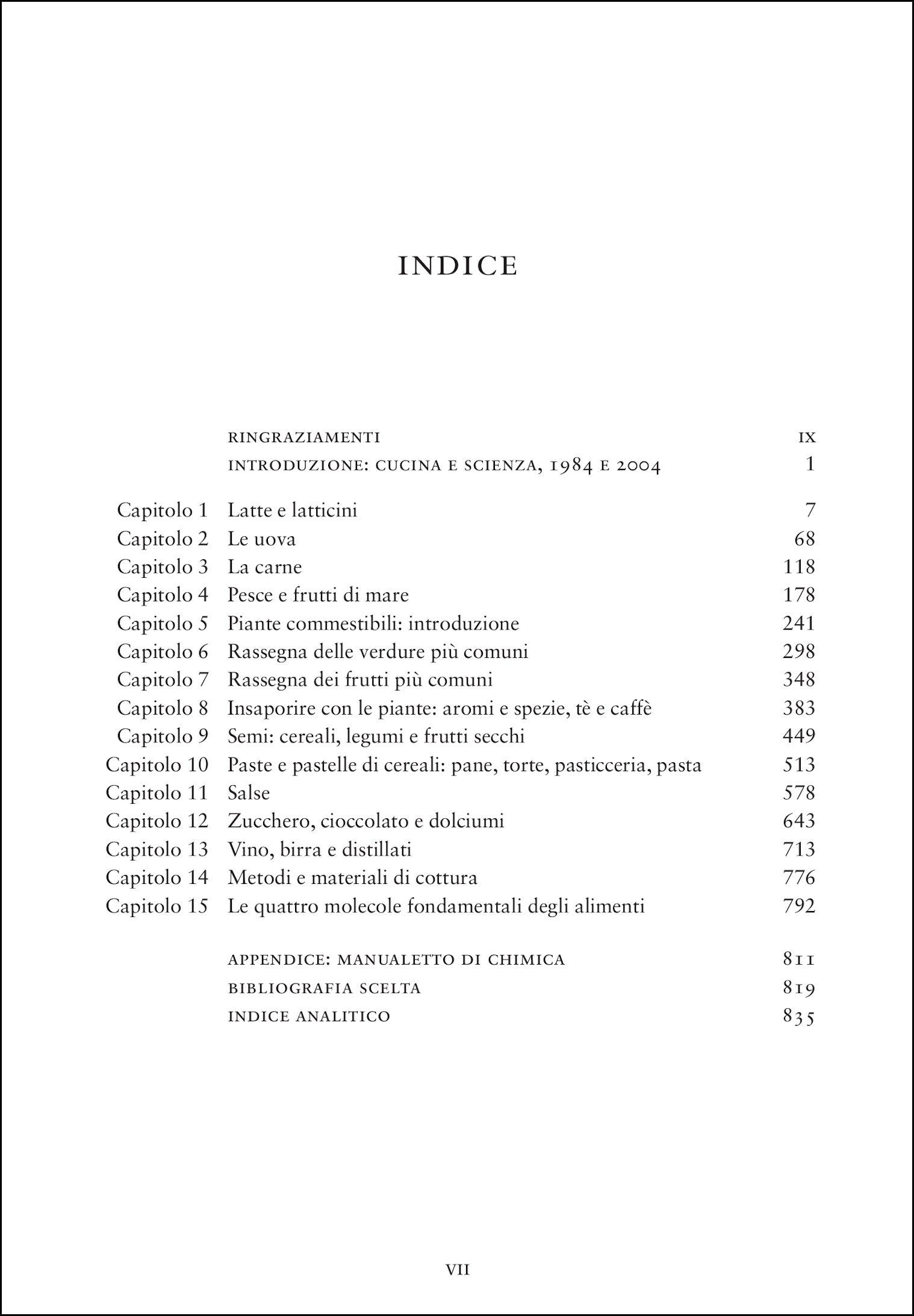 Ricca Editore Il cibo e la cucina saggio scienza gastronomica McGee