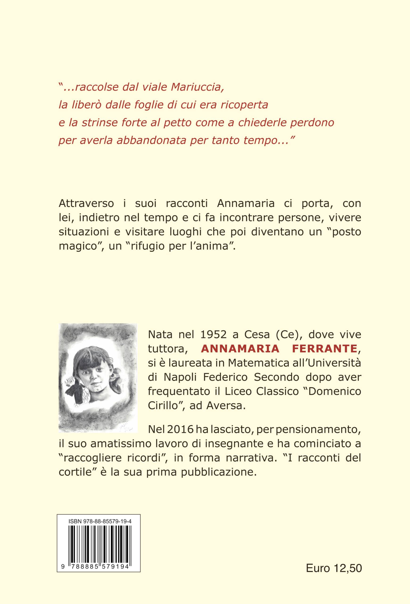 Manna Edizioni I racconti del cortile libro narrativa infanzia anni 50