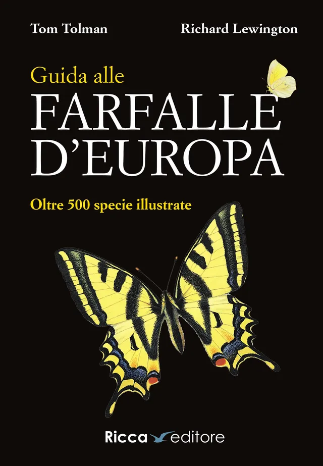 Ricca Editore Insetti Guida alle farfalle d'Europa libro 500 specie