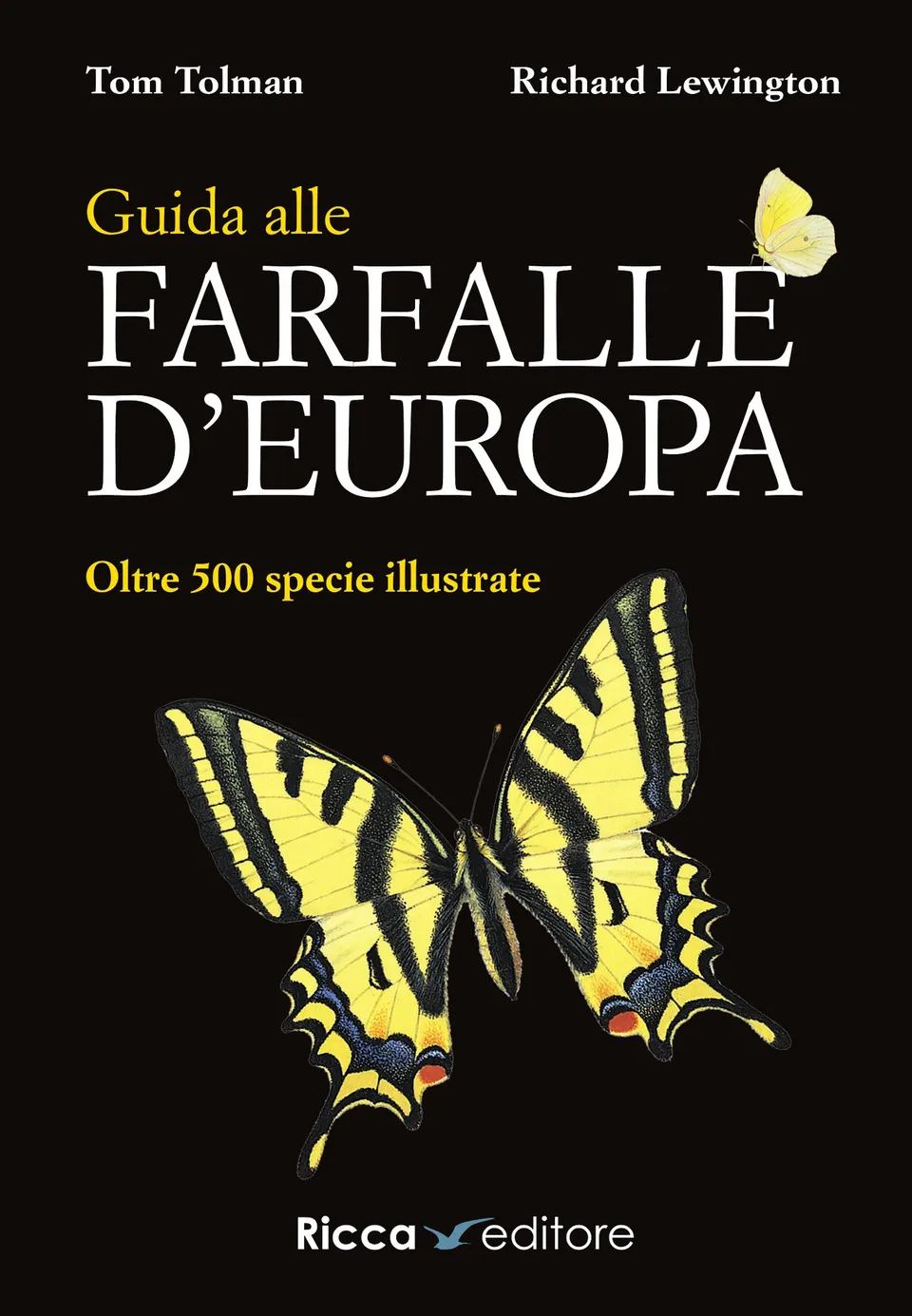 Ricca Editore Insetti Guida alle farfalle d'Europa libro 500 specie