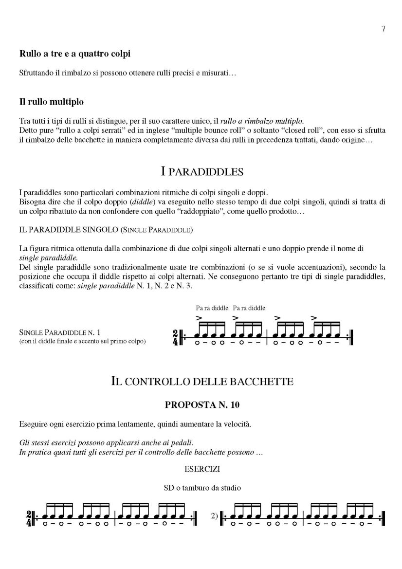 Manna Edizioni Drum Driver metodo batteria completo
