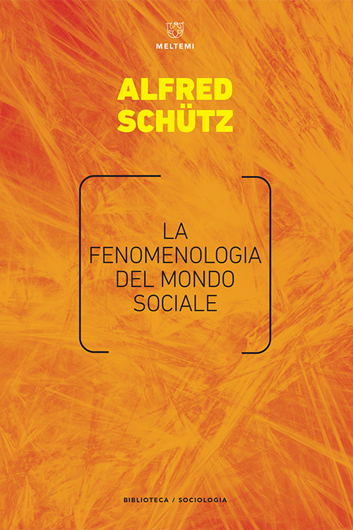 Meltemi La fenomenologia del mondo sociale libro sociologia