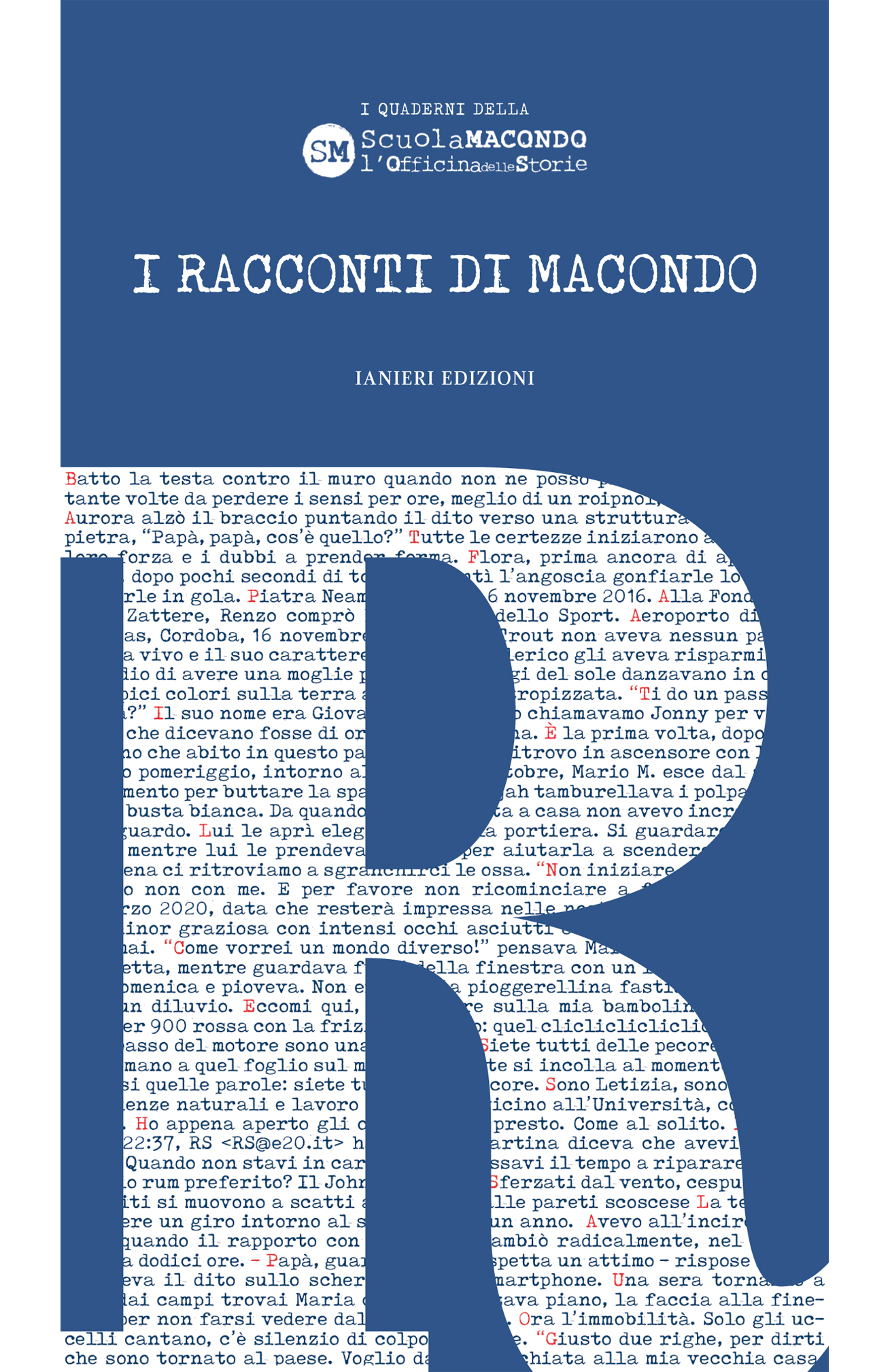 Ianieri Fuori collana I racconti di Macondo 2020 libro racconti