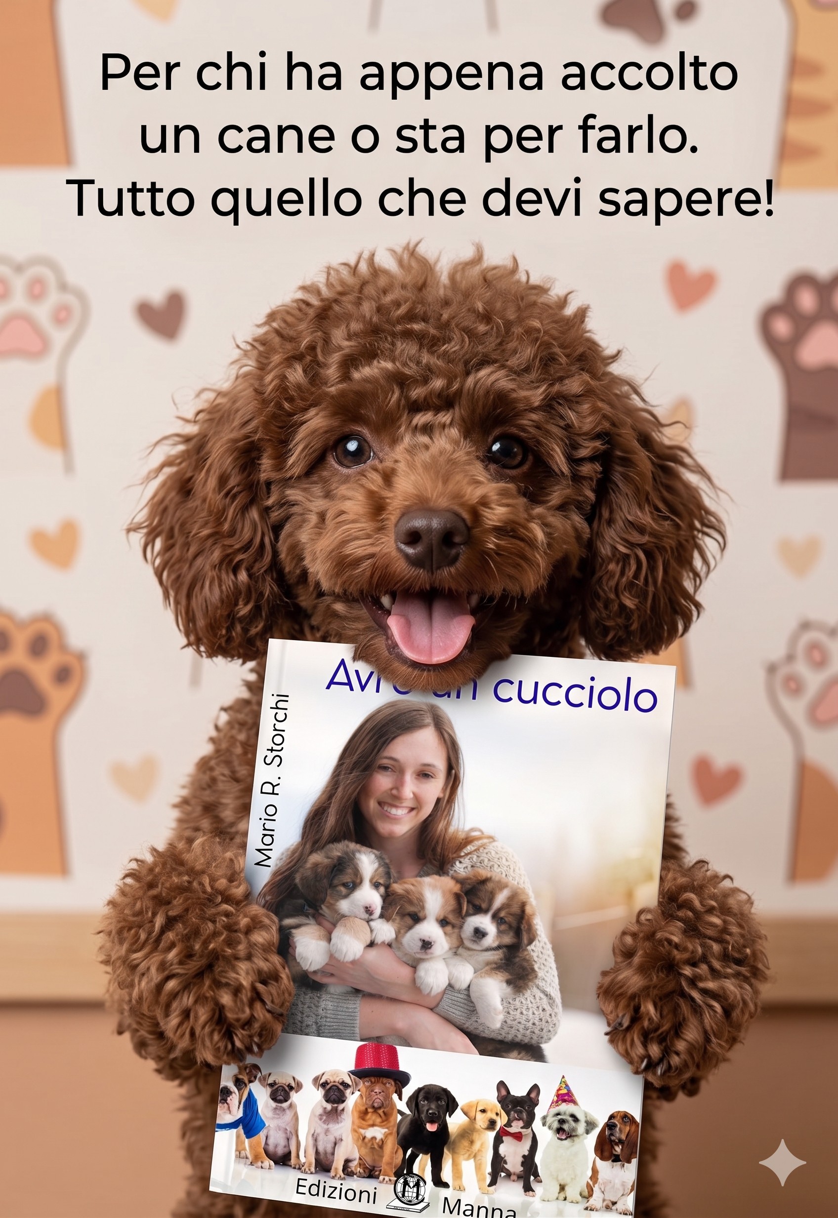 Manna Edizioni Cani Avrò un cucciolo libro razza alimentazione