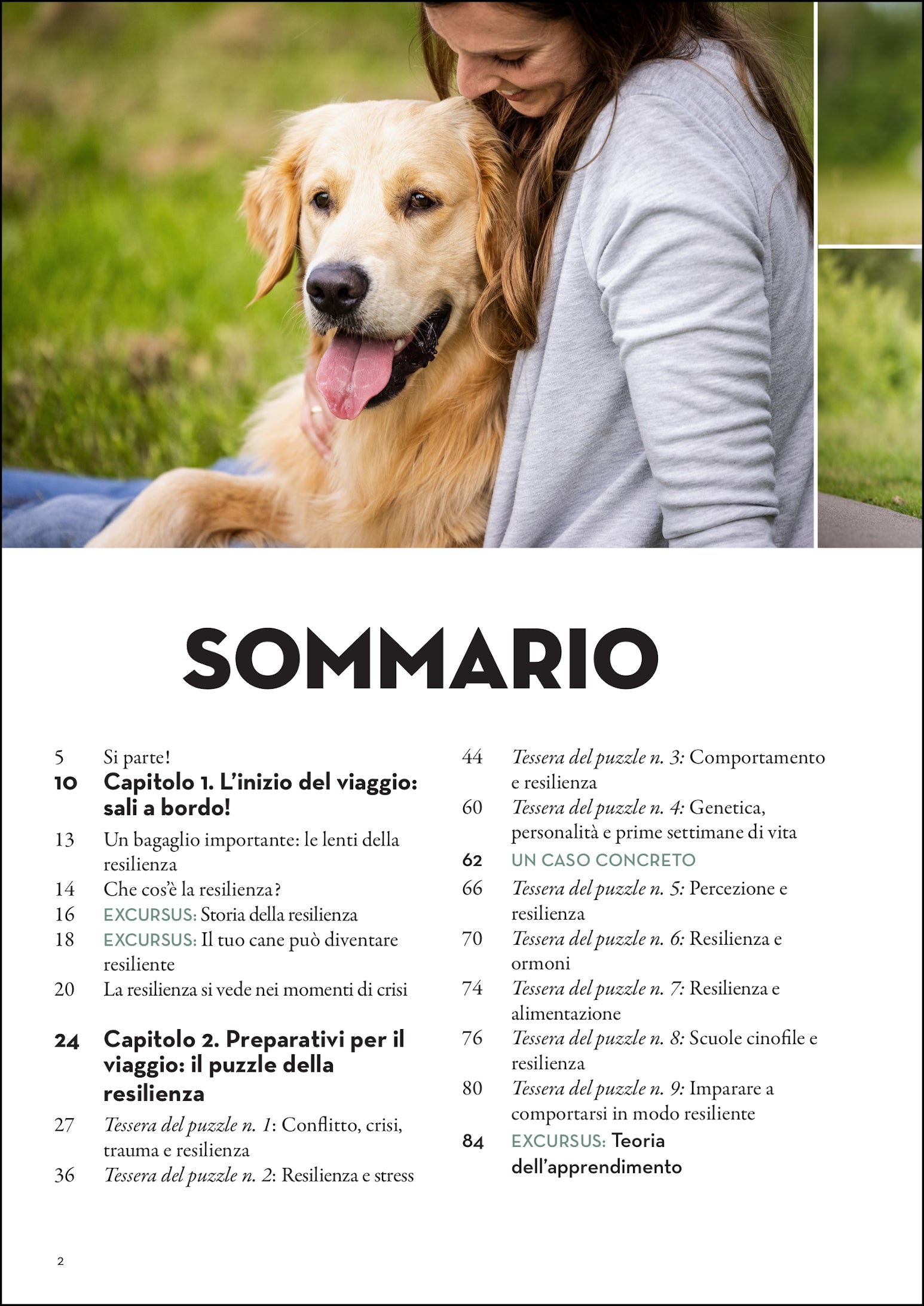 Ricca Editore La resilienza nei cani libro gestione stress conflitti