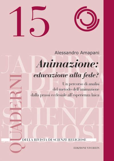 Viverein Quaderni ISSRM Lecce Animazione educazione fede libro
