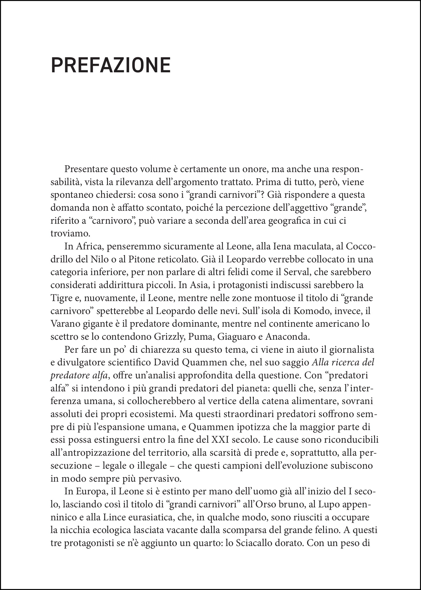 Ricca Editore I grandi carnivori d'Italia libro orso lupo lince