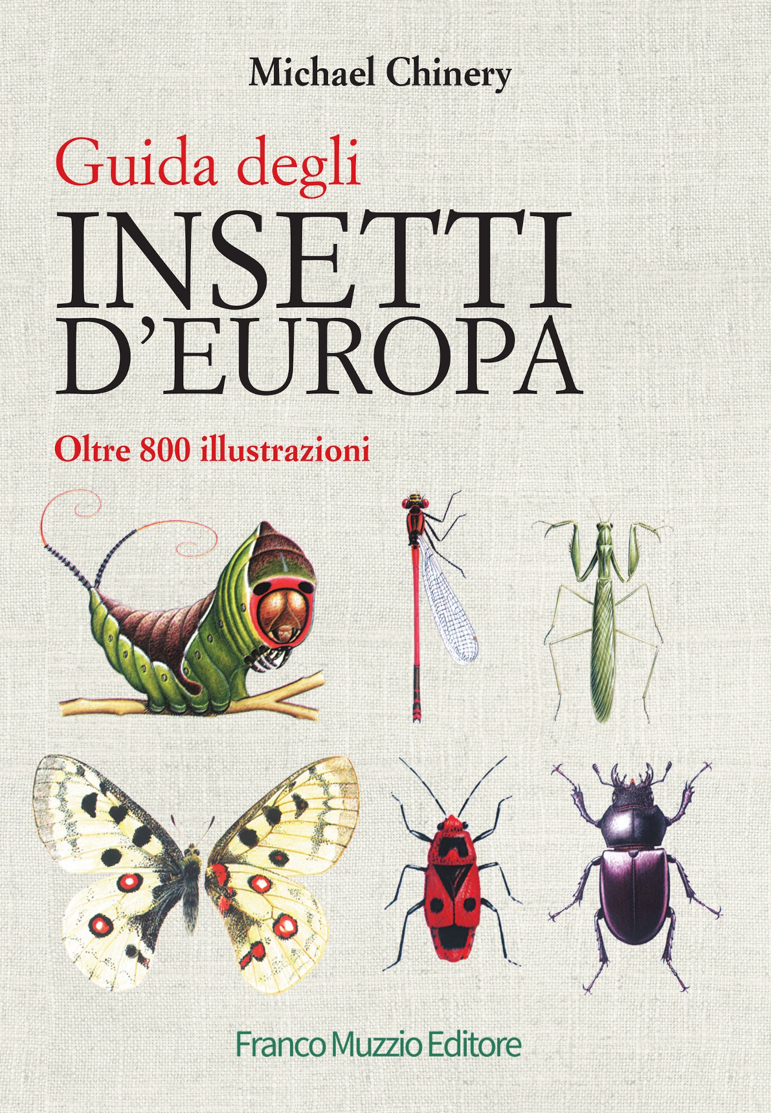 Ricca Insetti e Ragni Guida degli insetti d'Europa libro