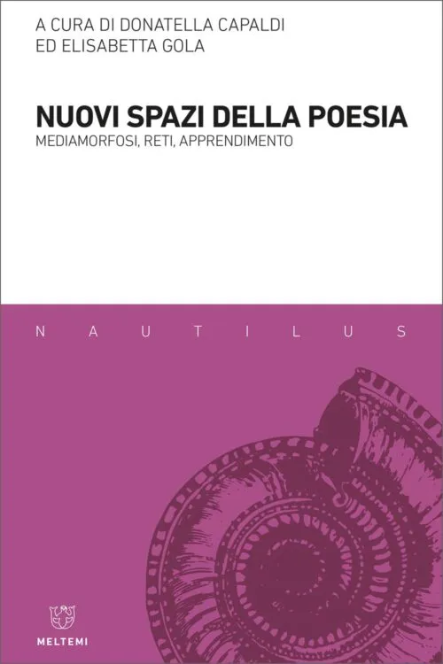 Meltemi Nautilus Nuovi spazi della poesia libro saggio