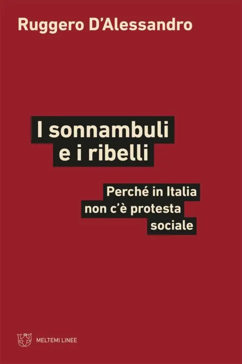 Meltemi Linee I sonnambuli e i ribelli libro saggio