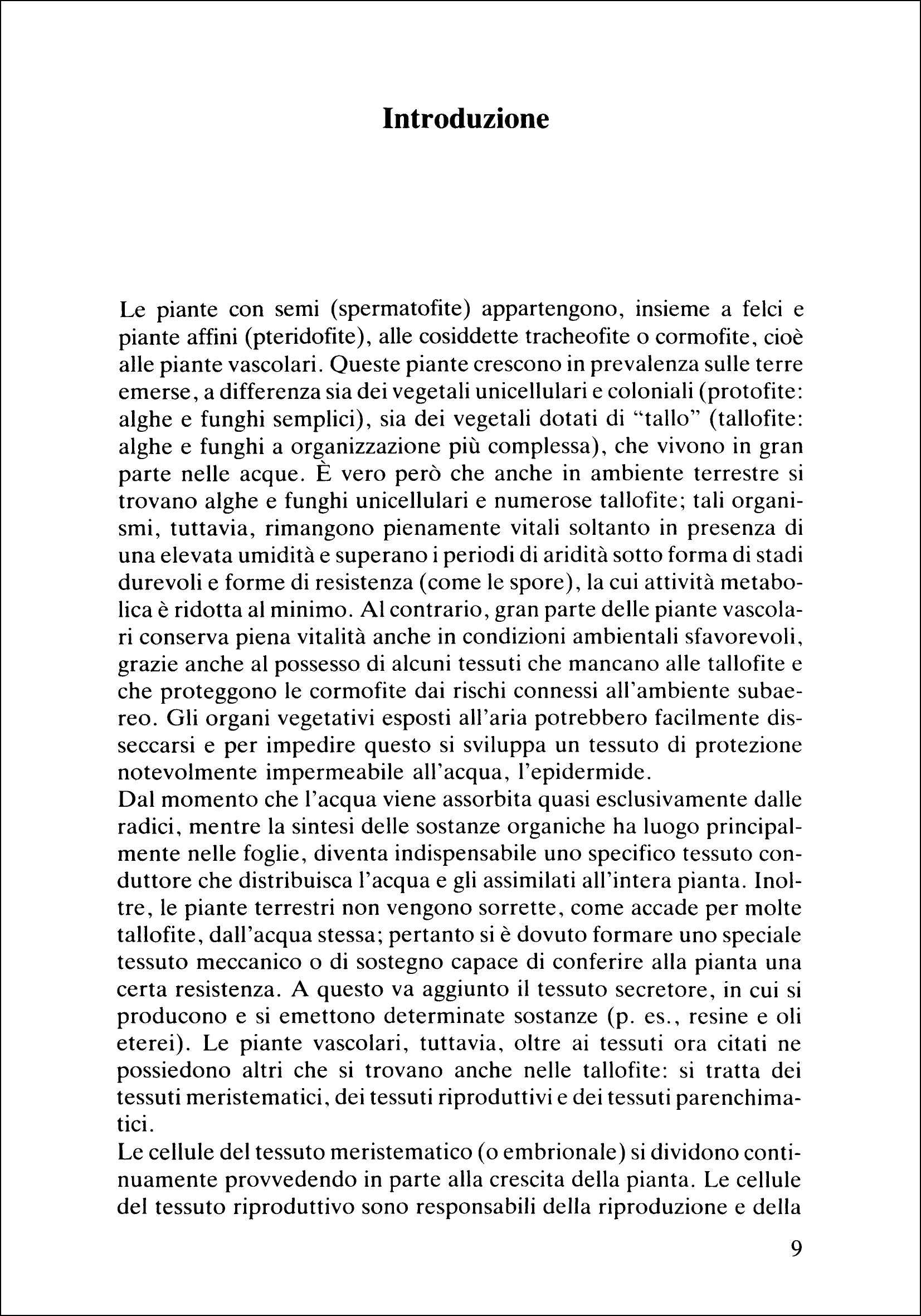 Ricca Editore Botanica Atlante anatomia vegetale libro