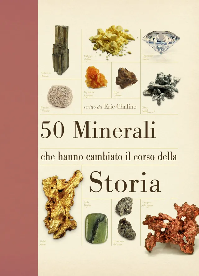 Ricca Storia e Natura 50 minerali libro saggistica storia