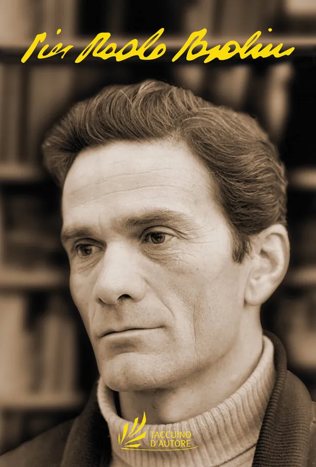 Ianieri Taccuino d’Autore Pasolini quaderno frasi e pagine bianche