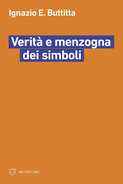 Meltemi Linee Verità e menzogna dei simboli libro saggio