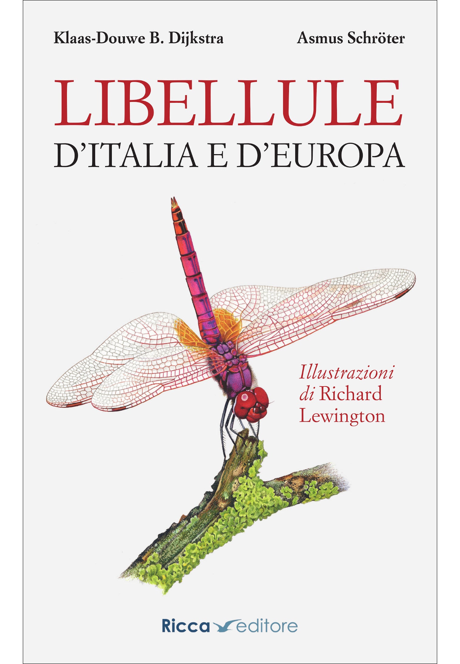 Ricca Editore Libellule d'Italia e d'Europa guida insetti 160 specie